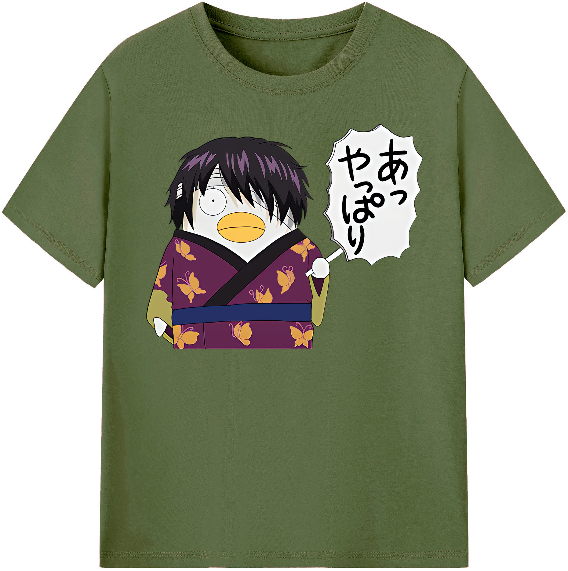 （画像用） ぎんたま 坂田銀時（さかたぎんとき） 神楽 志村新八（しむら しんぱち） GINTAMA Sakata Gintoki Kagura Shimura Shinpachi 綿100％半袖Tシャツ（フロントプリント）